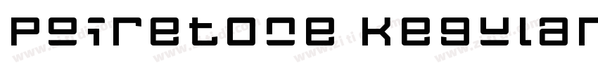 PoiretOne kegular字体转换